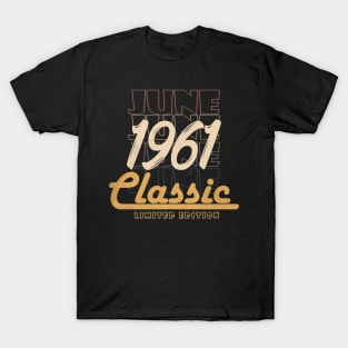 june 1961 birthday T-Shirt